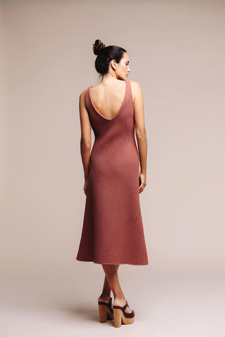 vestido maquillaje